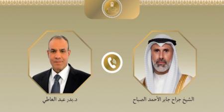 وزير الخارجية يبحث هاتفياً مع نظيره الكويتي التطورات الإقليمية