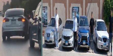 خلال حفل زفاف.. ضبط قائدي 4 سيارات بتهمة أداء حركات استعراضية بالغربية