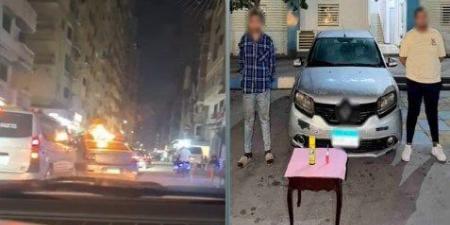 استعراض بسيارة خلال موكب زفاف في الإسكندرية.. الداخلية تكشف ملابسات الفيديو