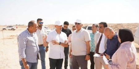 محافظ مطروح يوجه بإعداد دراسة عاجلة لاستغلال المياه المعالجة في التوسع الزراعي بوادي حمزة