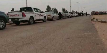 ازدحام كثيف للمسافرين في منفذ الوديعة الحدودي اليوم الاثنين