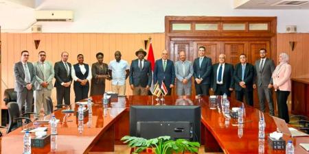 وزير الري يلتقي مع الوفد الأوغندي المشارك في اجتماع اللجنة التوجيهية المشتركة للمشروع المصري الأوغندي