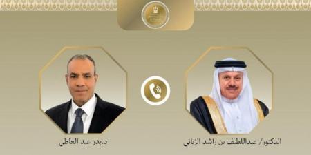 وزير الخارجية يبحث هاتفياً مع نظيره البحريني التطورات الإقليمية