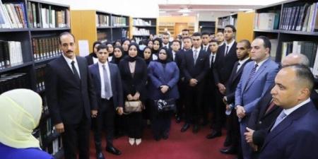 مجلس الدولة يستقبل وفدًا من طلاب كلية الحقوق بجامعة قنا