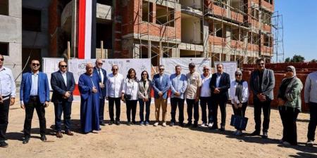 وزير التخطيط ومحافظ البحيرة يتفقدان مشروع إنشاء المدرسة المصرية اليابانية بمدينة دمنهور