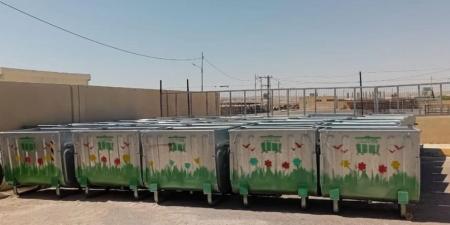 وزارة البيئة توزع 435 حاوية معدنية في معان والعقبة وسلطة إقليم البترا