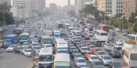 تكدس مروري بشوارع وميادين القاهرة والجيزة اليوم.. وانتشار أمني لتيسير الحركة