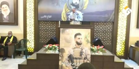 حزب الله يحيي ذكرى أسبوع الشهيد غزوان الأشعل بحضور شخصيات وفعاليات
