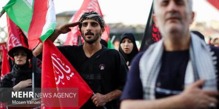 طهران تحيي أربعينية الإمام الحسين (ع)… مسيرة حاشدة تجدد العهد مع نهضة كربلاء