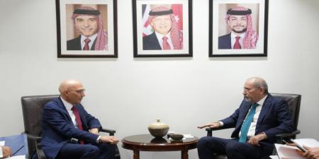 الصفدي وتورك يبحثان تطورات المنطقة وتداعيات التصعيد