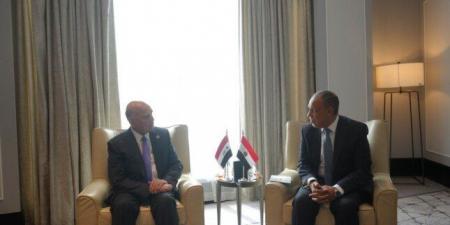 مصر.. وزير الخارجية يلتقي نظيره العراقي على هامش الاجتماع الوزاري حول القدس في عمّان