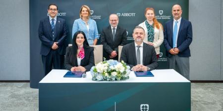 المستشفى الأميركي دبي و"أبوت" يبرمان مذكرة تفاهم تمهيداً لإدخال أول تقنية من الجيل الجديد