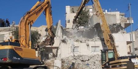 الاحتلال يهدم ثلاثة منازل في بيت لحم ومنزلًا في الجليل