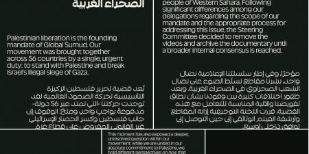 بوسحابة يكتب: بيان "أسطول الصمود" يفضح توظيف القضية الفلسطينية للنيل من الوحدة الترابية للمغرب