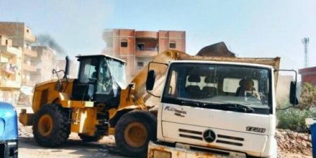 بيئة آمنة ومظهر حضاري.. .حملات مكثفة للنظافة ورفع المخلفات بمراكز المنيا