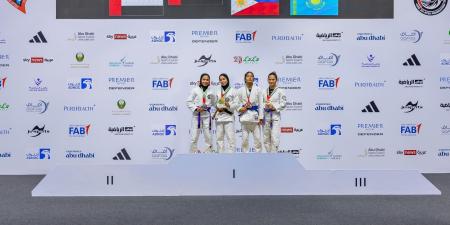 بطلات الإمارات يحصدن 5 ميداليات في بطولة العالم للجوجيتسو