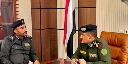 العميد النسي يناقش المستجدات الأمنية ورفع الجاهزية مع مدير شرطة جردان .