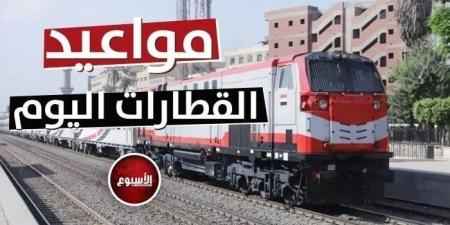 مواعيد قطارات القاهرة - الإسكندرية اليوم الجمعة 7 أغسطس 2026.. تالجو وVIP وروسي