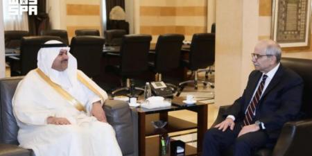 رئيس الوزراء اللبناني يستقبل سفير خادم الحرمين الشريفين
