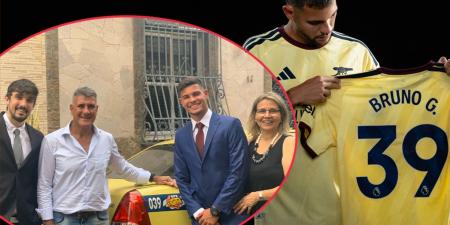 رقم سيارة الأجرة التي عمل عليها والده.. البرازيلي برونو غيماريش يرتدي القميص رقم 39 مع أرسنال