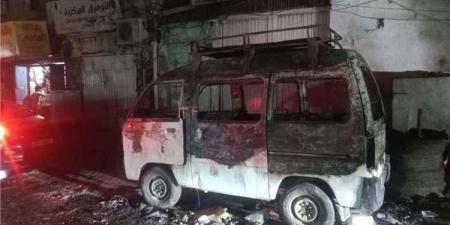 "مصدر رزقه الوحيد تحول لرماد".. مبادرة إنسانية لإنقاذ سائق باص في العاصمة المؤقتة