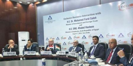 على هامش اجتماع البريكس.. وزير الصناعة يبحث التعاون مع الهند في الطاقة والكيماويات والزراعة