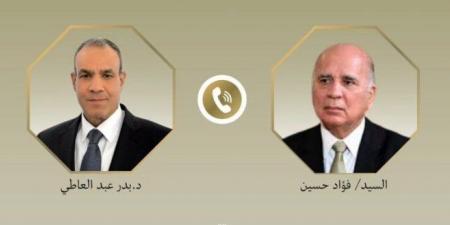 مصر والعراق يؤكدان أهمية تجنيب المنطقة مزيدا من التوتر وتغليب لغة الحوار