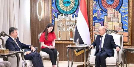 اول تصريح للرئيس العليمي حول قصف الحوثيين ميناء المخا غربي تعز