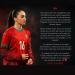 لاعبة المنتخب المغربي أنيسة لحماري تخرج بتدوينة نارية وتصف استبعادها من "الكان" بـ"القرار غير العادل"