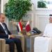 وزير الخارجية ونظيره القطري يؤكدان على ضرورة خفض التصعيد في المنطقة
