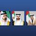 رئيس الدولة ونائباه يهنئون رئيس قيرغيزستان بمرور 30 عاماً على إقامة العلاقات الدبلوماسية