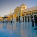 حريق في الجامع الأموي بدمشق