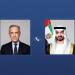 رئيس الدولة ورئيس وزراء كندا يبحثان خلال اتصال هاتفي تعزيز علاقات التعاون بين البلدين والتطورات الإقليمية