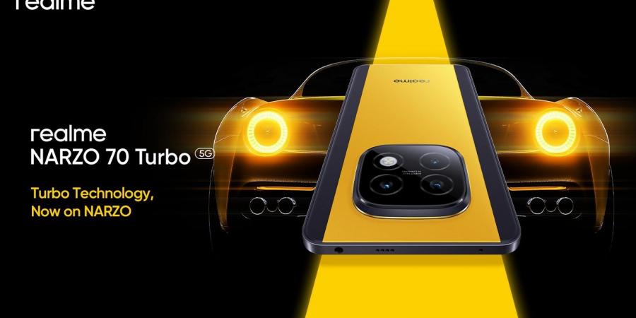 تأكيد حجم بطارية Realme Narzo 70 Turbo وسرعة الشحن رسميًا