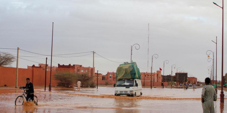 8 قتلى بالمغرب وآخر بالجزائر في عواصف ممطرة شهدتها مناطق صحراوية