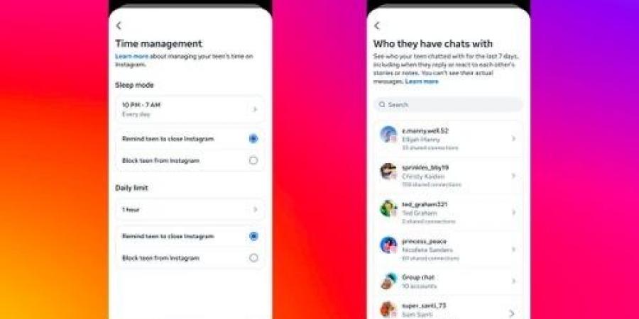 تطبيق إنستغرام يتيح شبكة أمان جديدة للمستخدمين الشباب