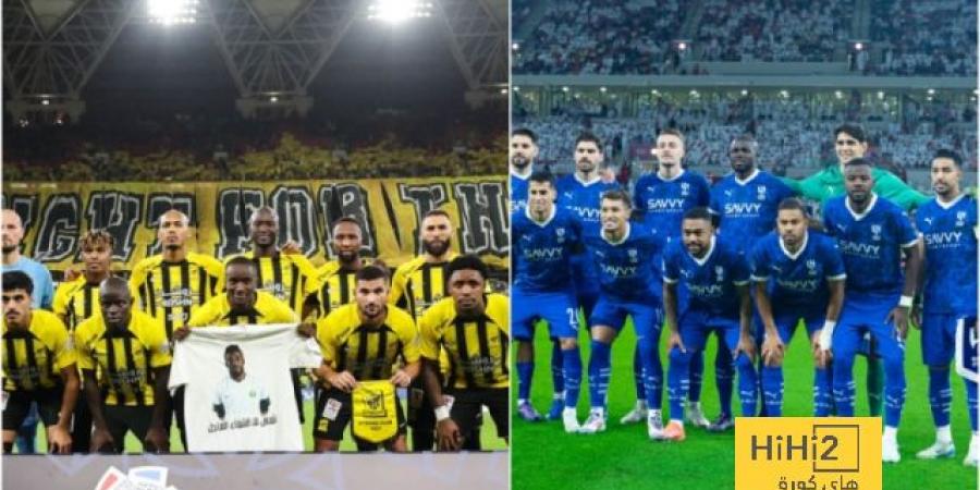 مقارنة رقمية بين الهلال والاتحاد