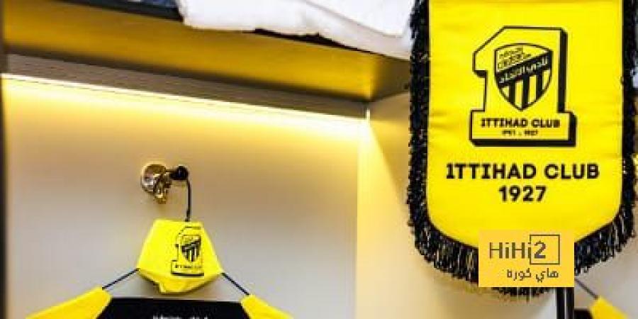 شاهد بالصور.. غرفة ملابس الاتحاد قبل الكلاسيكو