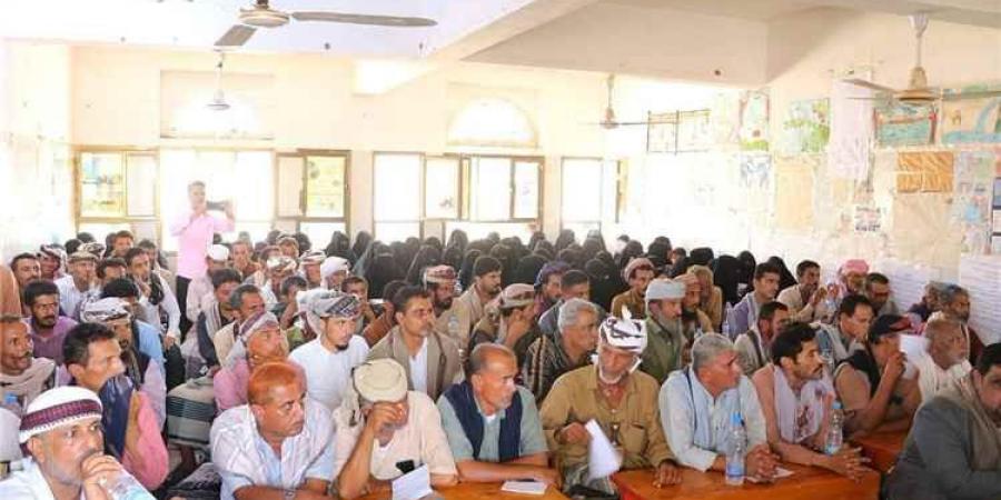 مديرية الوضيع تشهد اللقاء التشاوري التعريفي بالمجلس التنسيقي التوافقي وسط حضور واسع