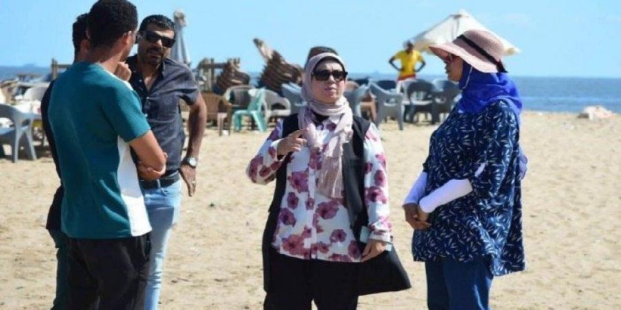 استمرار اخلاء شاطىء بورفؤاد من المصطافين وفقاً لتحذيرات هيئة الأرصاد الحوية