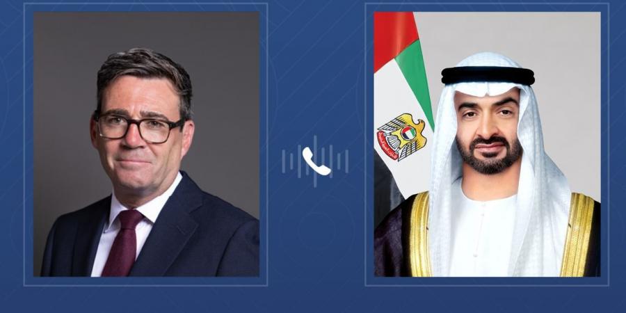 رئيس الدولة ورئيس وزراء بريطانيا يبحثان سبل تعزيز علاقات البلدين