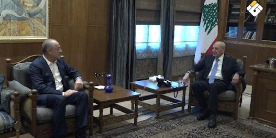 الرئيس بري بحث مع بو صعب المستجدات السياسية والميدانية
