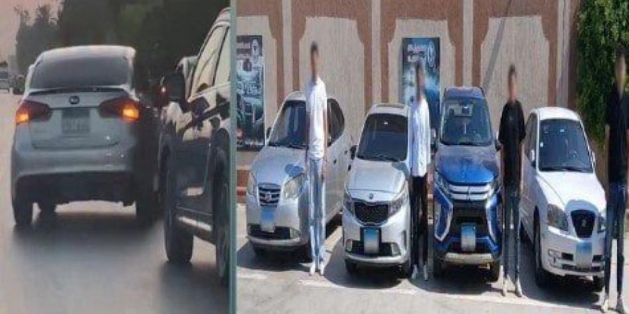 خلال حفل زفاف.. ضبط قائدي 4 سيارات بتهمة أداء حركات استعراضية بالغربية