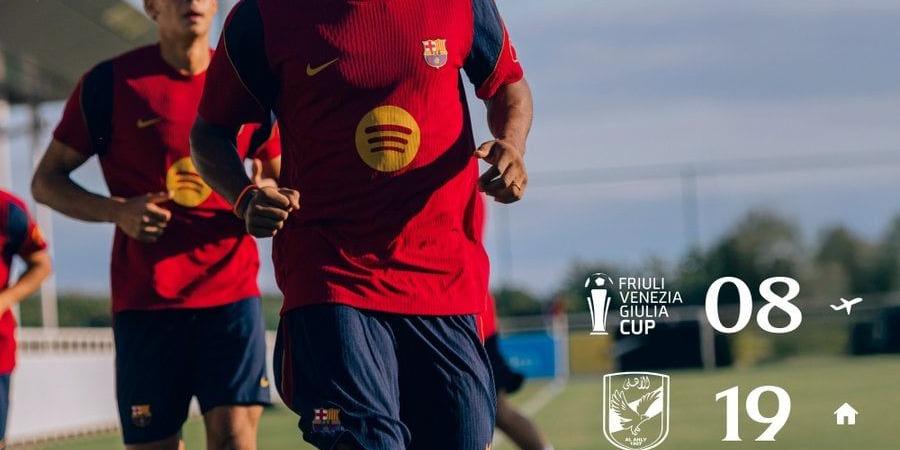 بينها لقاء الأهلي .. تعرف علي جدول مباريات حمزة عبد الكريم مع برشلونة خلال شهر أغسطس