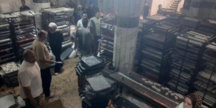 ضبط نصف طن حلوى مجهولة المصدر في حملة رقابية بالقناطر الخيرية