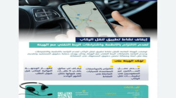 الهيئة العامة للنقل بالسعودية تعطي قرار بوقف نشاط تطبيق لنقل الركاب في المملكة والسبب!! 
