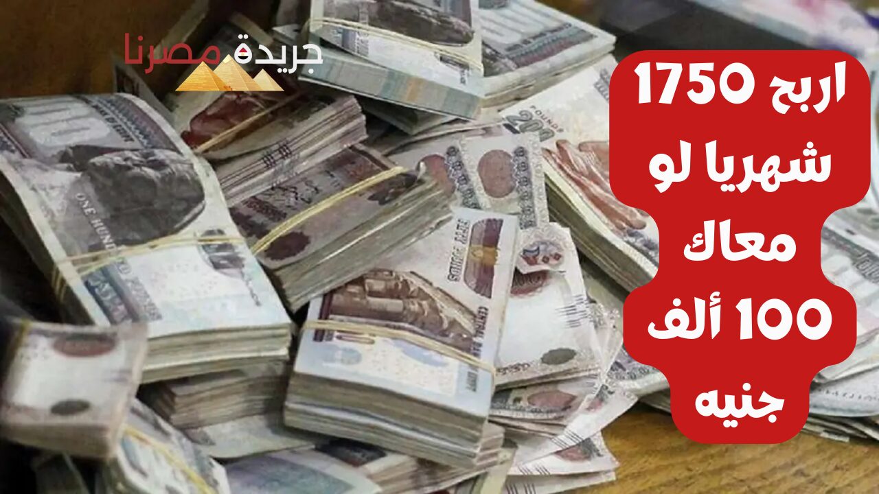 اربح 1750 شهريا لو معاك 100 ألف جنيه.. بنك التعمير يطلق الشهادة الماسية 