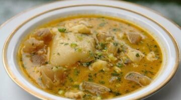 طريقة عمل شوربة الكوارع