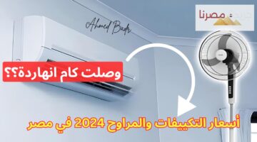 بعد تراجعها بصورة كبيرة.. أسعار التكييفات والمراوح 2024 في مصر
