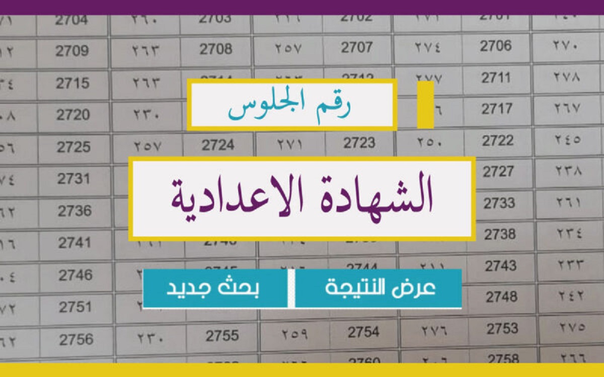 إعلان نتيجة الصف الثالث الإعدادي في محافظة سوهاج والاستعلام عنها عبر البوابة الإلكترونية